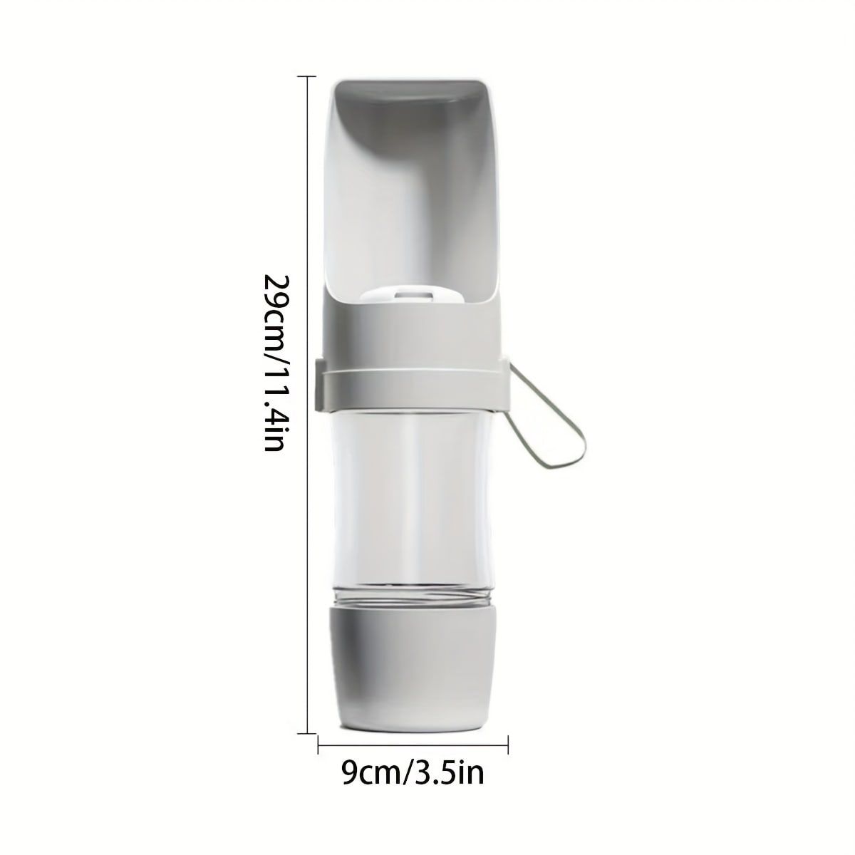 Portable Dog Water Bottle – Leak-Proof Pet Water Dispenser with Food Storage view 13