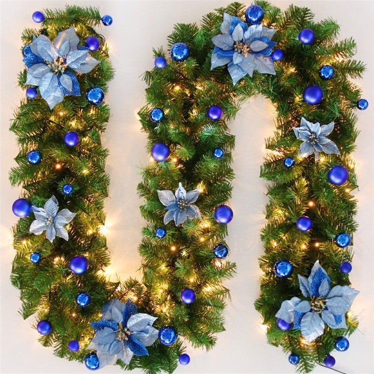 Christmas Garland 2 Piece Set 2.7m Garland Garland With Lights Christmas Home view 4