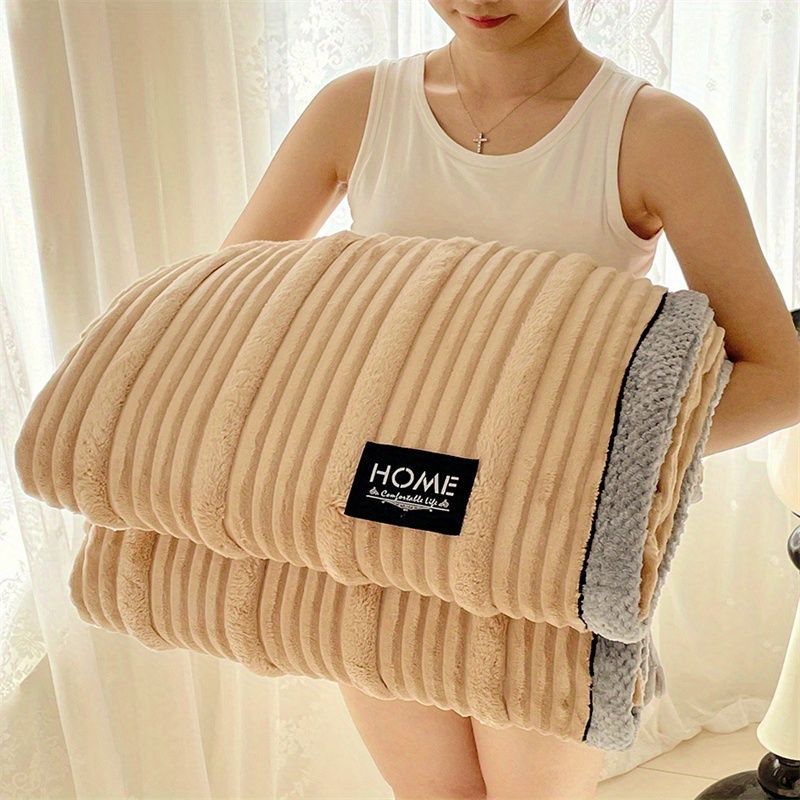 A-Class Rabbit Fur Blanket Soft Blanket Home Decor Blanket Comfortable Blanket view 3