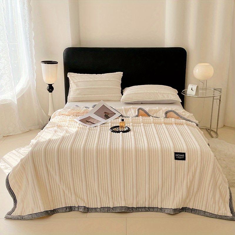 A-Class Rabbit Fur Blanket Soft Blanket Home Decor Blanket Comfortable Blanket view 6