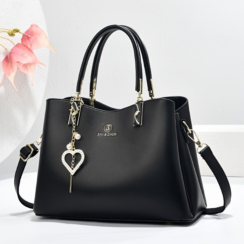 Single-Shoulder Handbag Cross-Body Handbag Pink Handbag Stylish Handbag Travel view 10