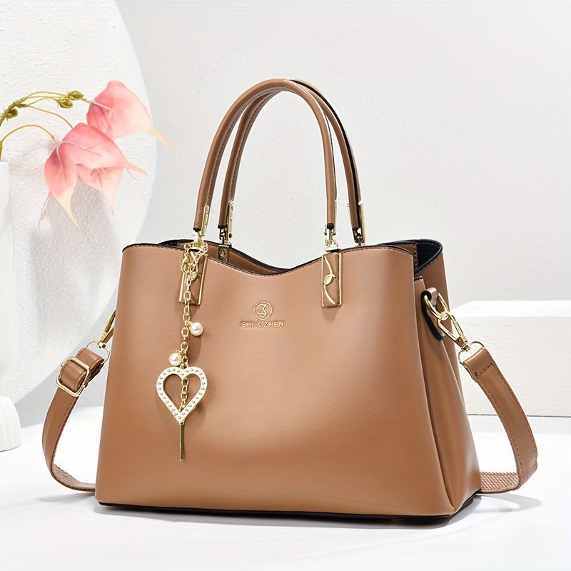 Single-Shoulder Handbag Cross-Body Handbag Pink Handbag Stylish Handbag Travel view 11