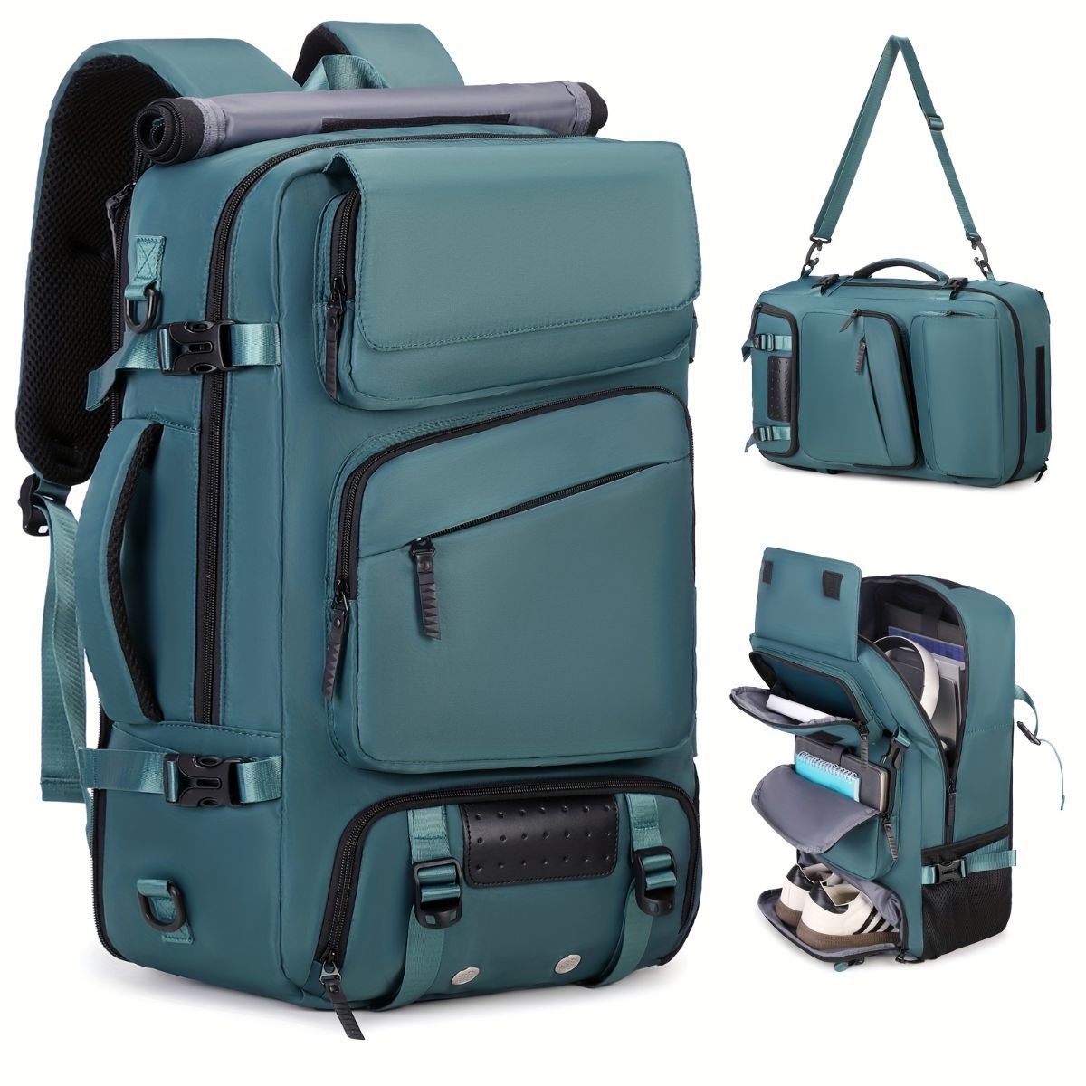 Travel Backpack Multi-Functional Backpack Convertible Backpack Shoe view 9