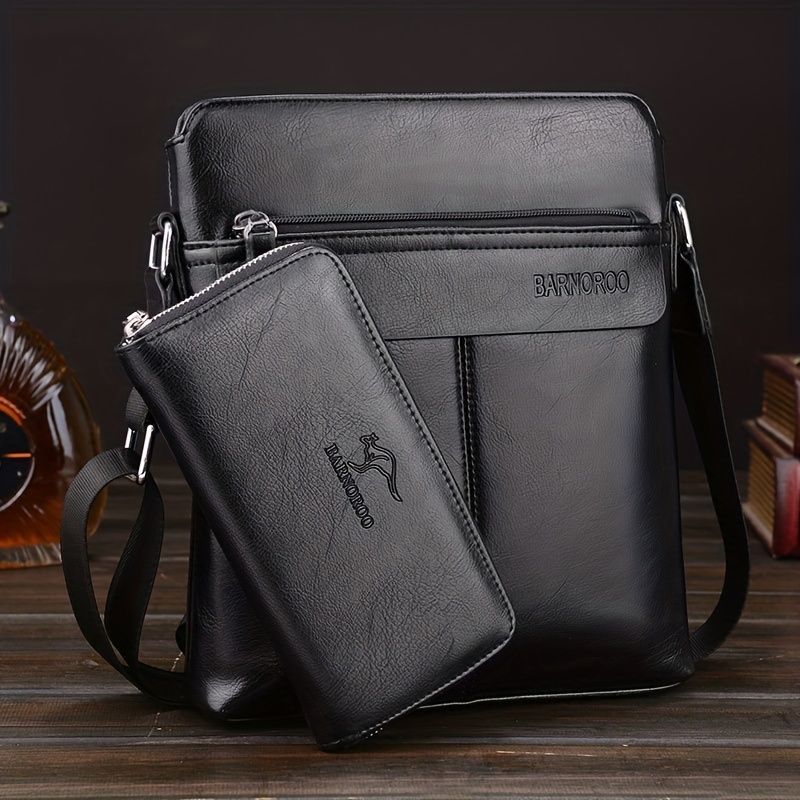 Men'S Cross-Body Bag Men'S Clutch Minimalist Business Bag Father'S Day Gift — image 1