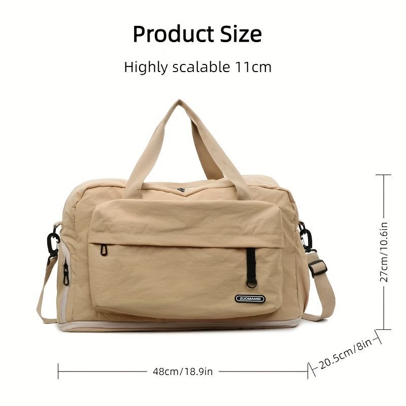 Fashion Sports Travel Bag Travel Bag Sports Bag Business Travel Bag Unisex Bag view 2