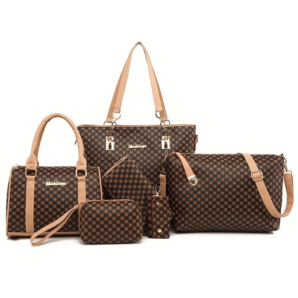 Women'S Handbag Set Large Capacity Tote Bag Shoulder Bag For Women Crossbody view 7