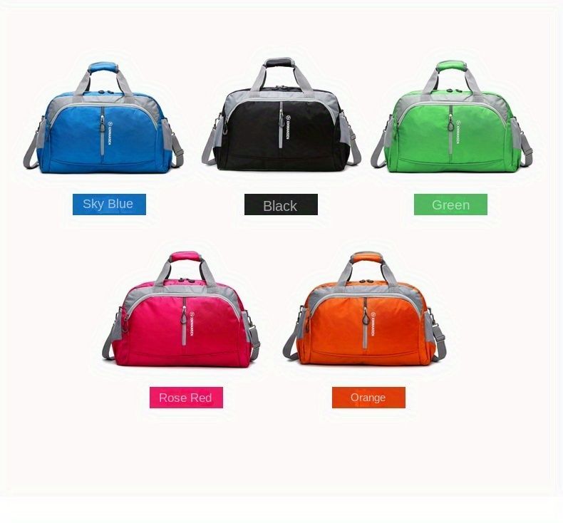 Travel Duffel Bag Multicolor Duffel Durable Travel Bag Spacious Duffel Bag