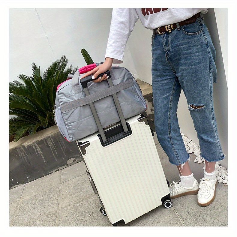 Travel Duffel Bag Multicolor Duffel Durable Travel Bag Spacious Duffel Bag view 13