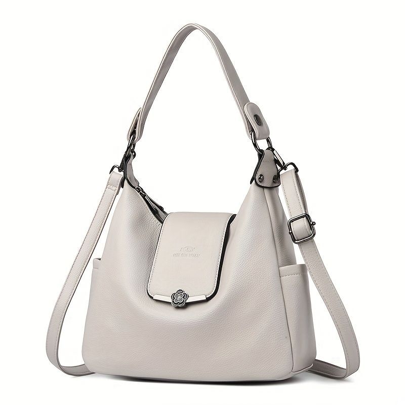 Leather Hobo Bag Shoulder Bag For Women High-Quality Leather Bag Travel view 8