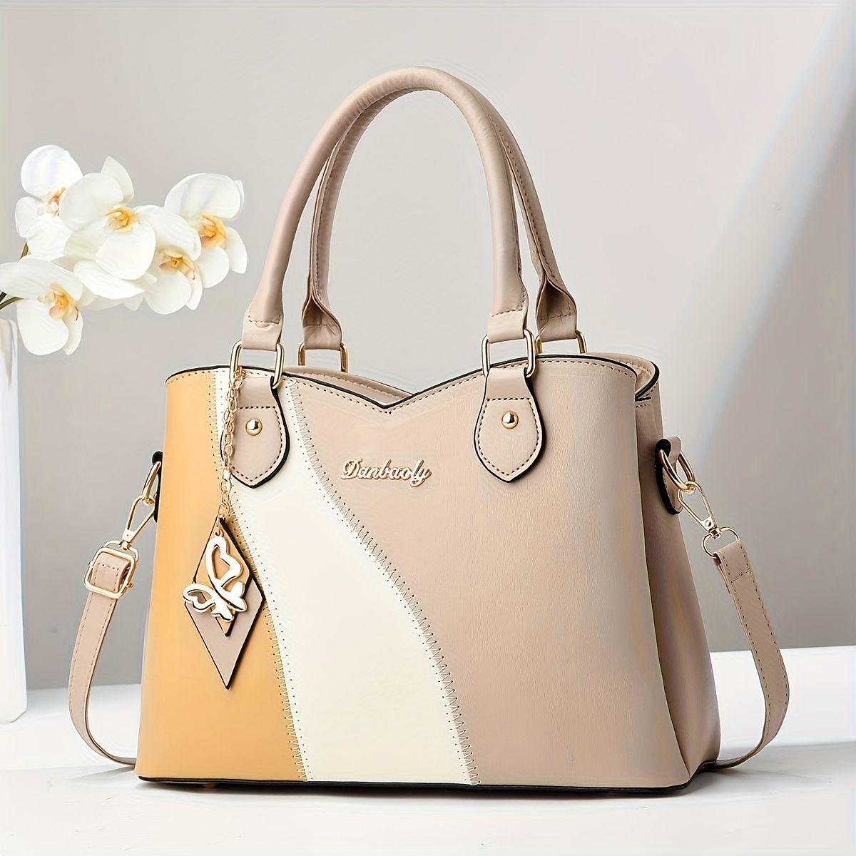 Tri-Color Handbag Tri Colour Handbag Australia Fashion Handbag Trendy Handbag view 4