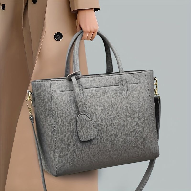 Women'S Tote Briefcase Commuting Bag Handheld Bag Cross-Body Bag Spacious Tote view 3