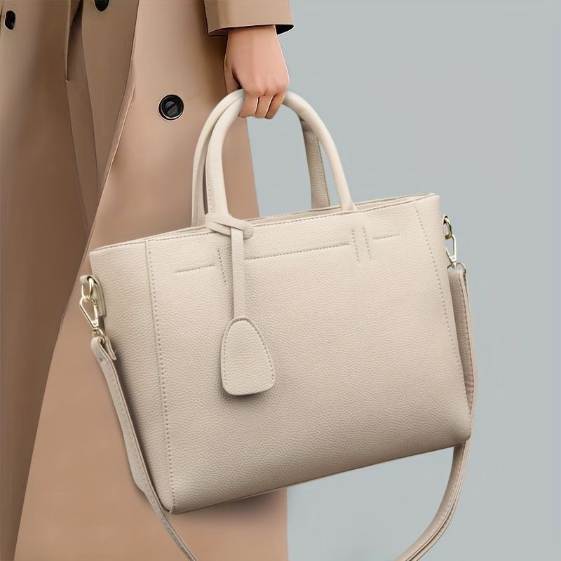 Women'S Tote Briefcase Commuting Bag Handheld Bag Cross-Body Bag Spacious Tote