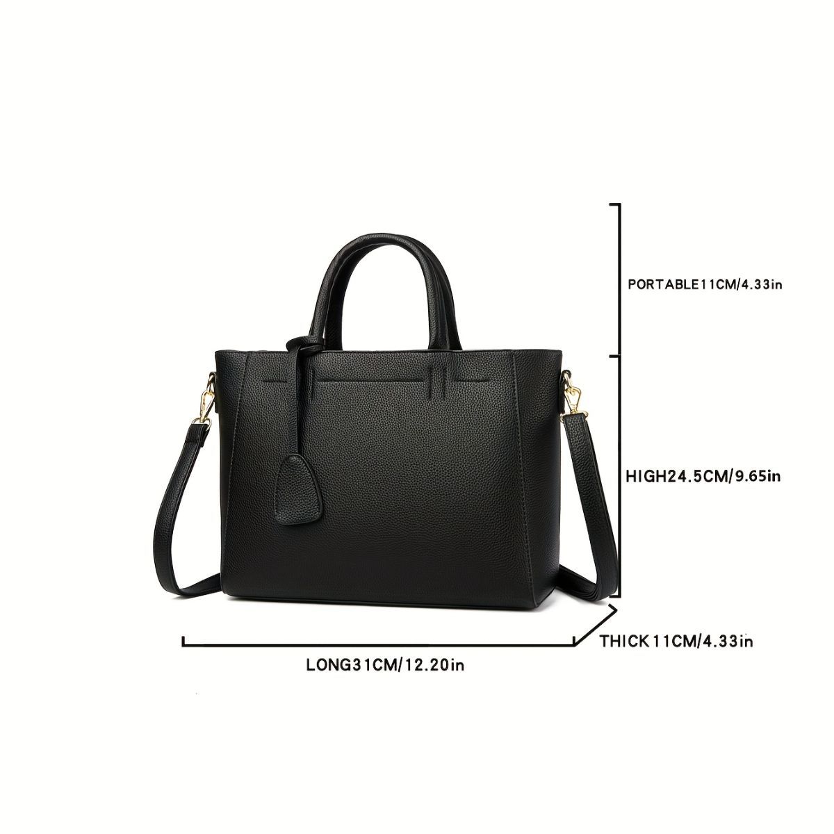 Women'S Tote Briefcase Commuting Bag Handheld Bag Cross-Body Bag Spacious Tote view 11