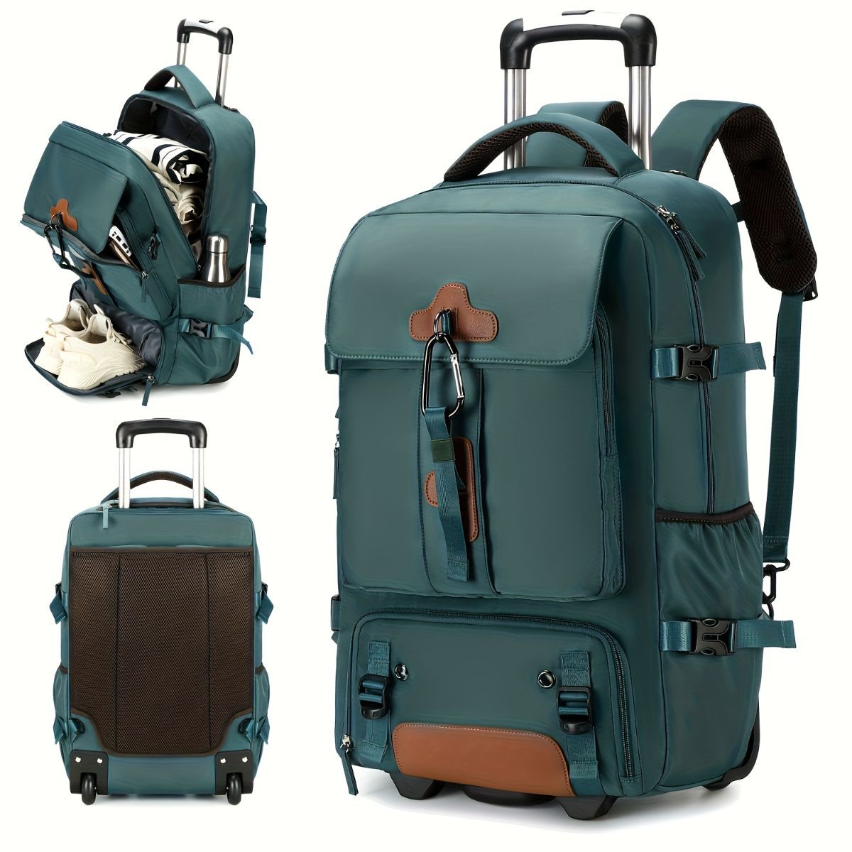 Travel Backpack With Wheels Convertible Backpack Rolling Backpack Australia view 2