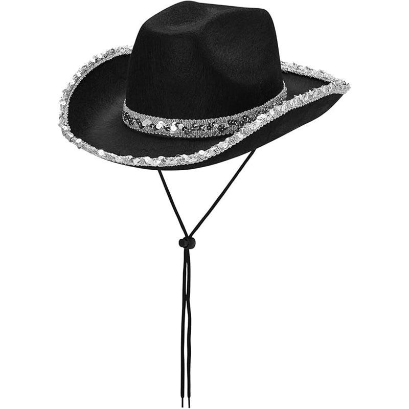 Bachelorette Party Hats Bachelor Party Hats Cowboy Hats White Pink Black Hats view 3