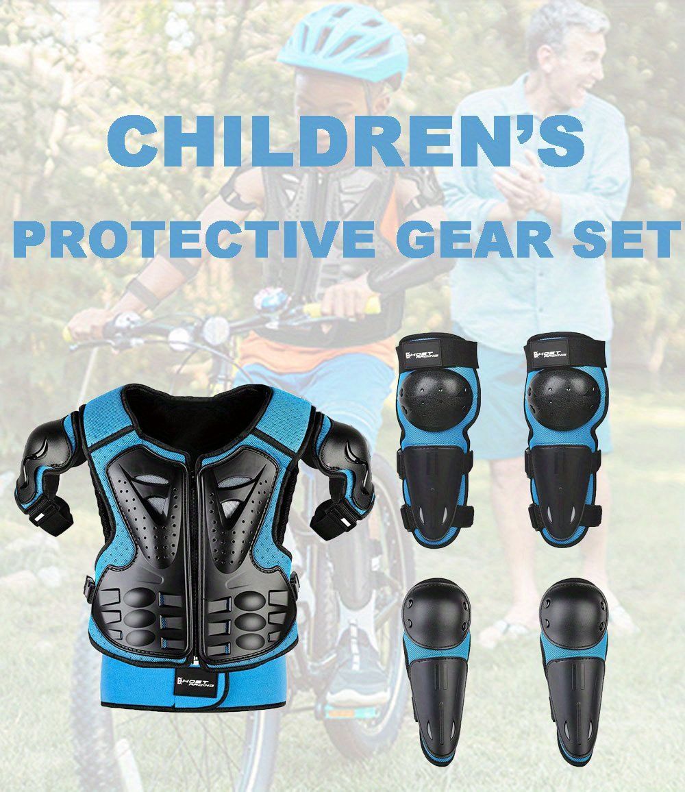 Kids Cycling Armor Cycling Protection Children'S Cycling Gear Chest Guard For view 3