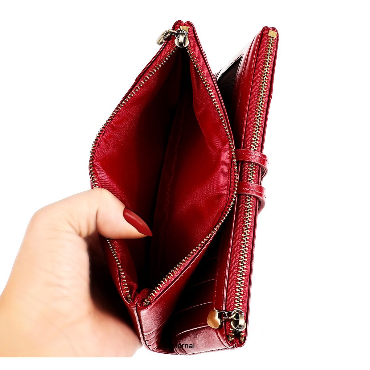 Women'S Wallet Anti-Theft Wallet Vintage Leather Wallet Korean-Style Wallet view 5