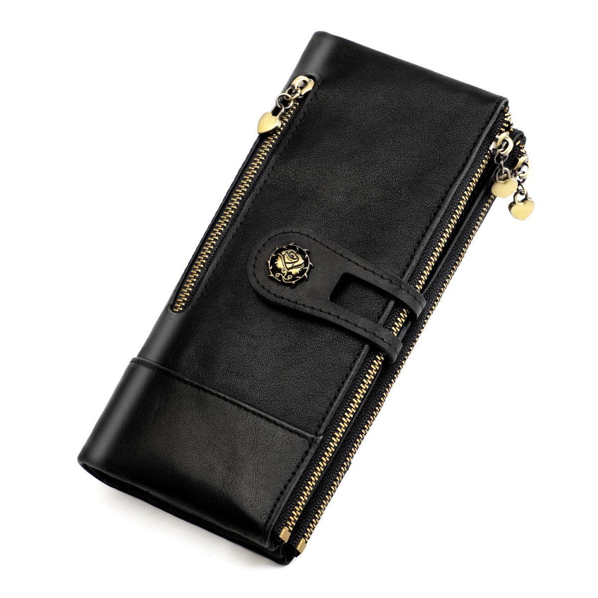 Women'S Wallet Anti-Theft Wallet Vintage Leather Wallet Korean-Style Wallet view 6