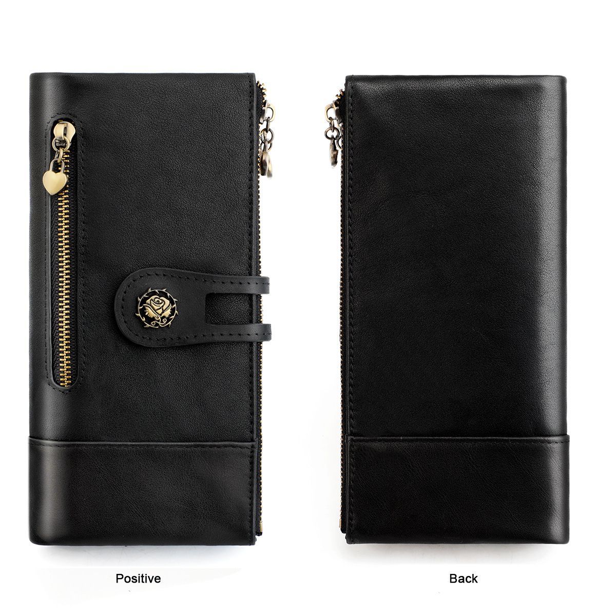 Women'S Wallet Anti-Theft Wallet Vintage Leather Wallet Korean-Style Wallet view 12