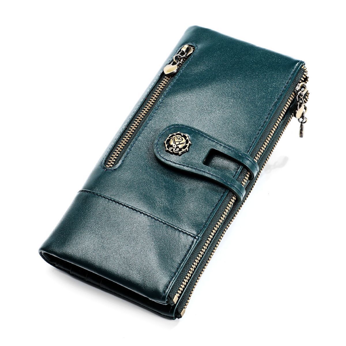 Women'S Wallet Anti-Theft Wallet Vintage Leather Wallet Korean-Style Wallet view 8