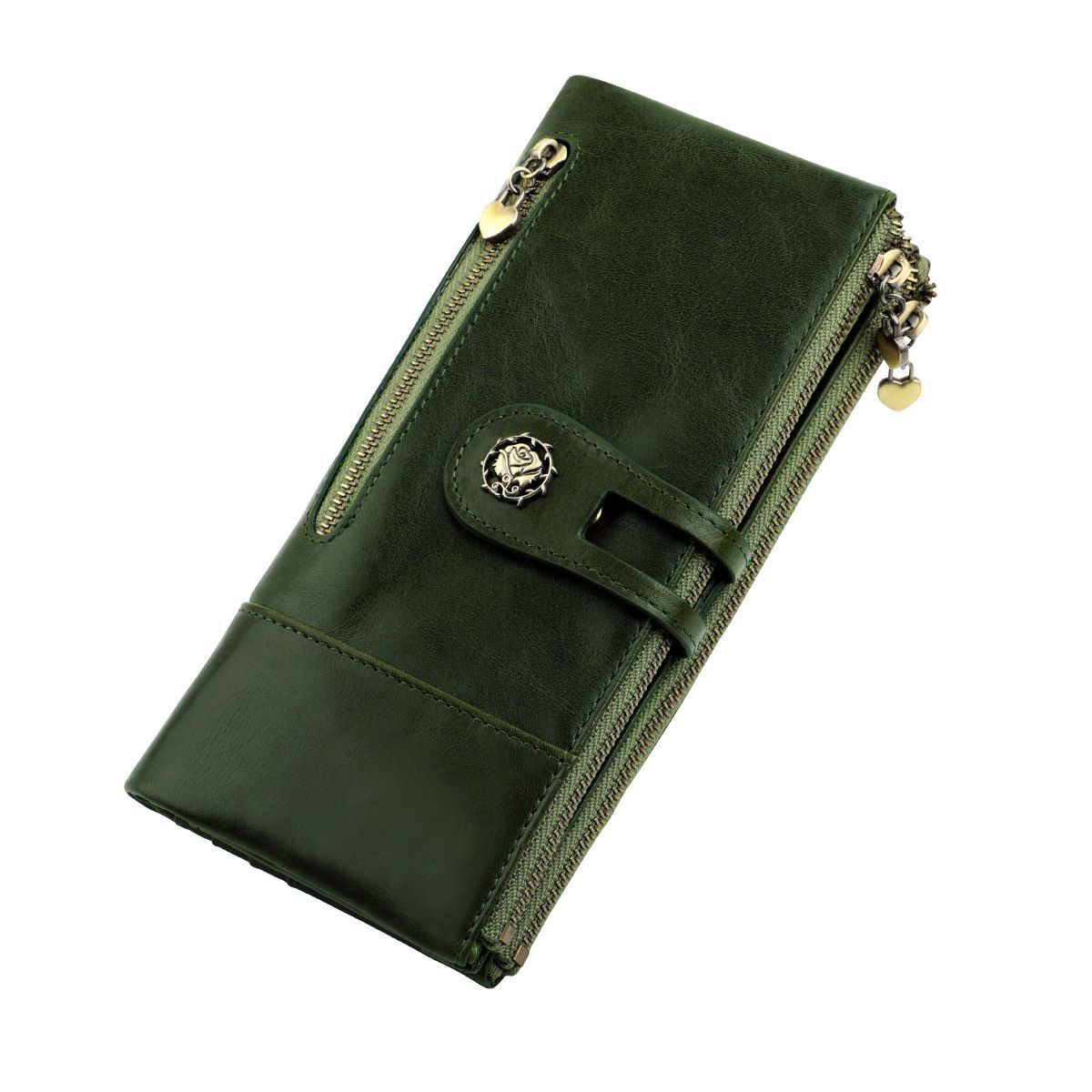 Women'S Wallet Anti-Theft Wallet Vintage Leather Wallet Korean-Style Wallet view 3