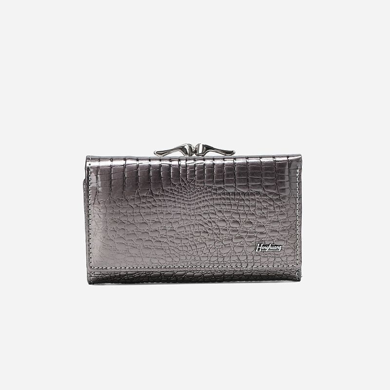 Genuine Leather Women'S Wallet Multifunctional Wallet Large Capacity Wallet