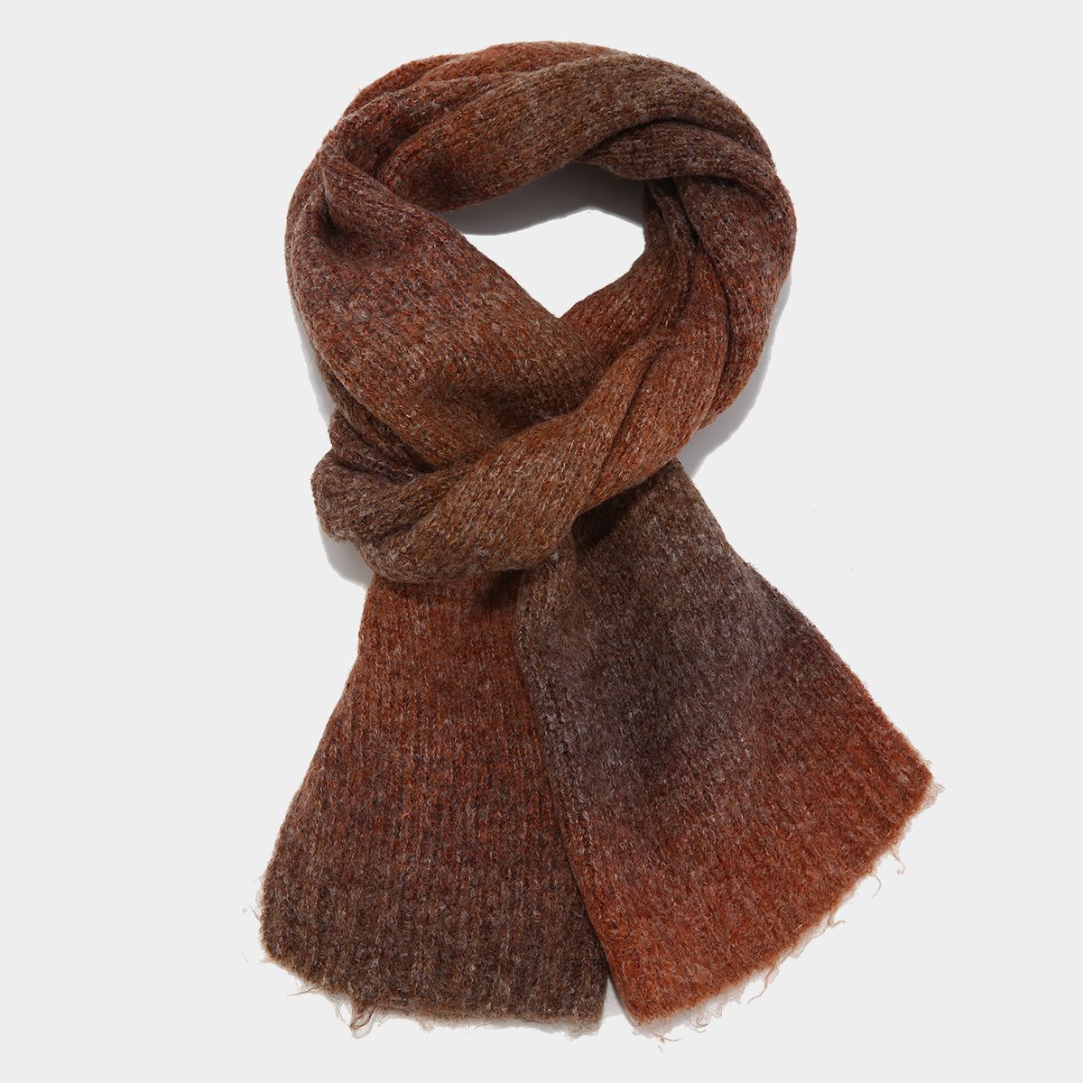 Unisex Winter Set Knit Hat Scarf Touch-Screen Gloves Winter Accessories Warm view 5