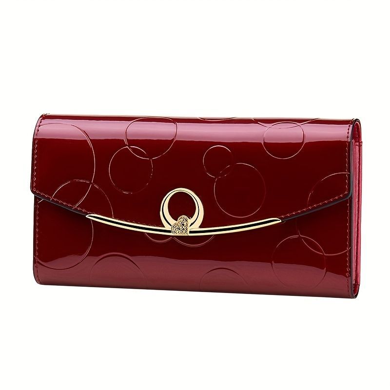 Women'S Genuine Leather Wallet Long Wallet Clutch Large Capacity Wallet view 6