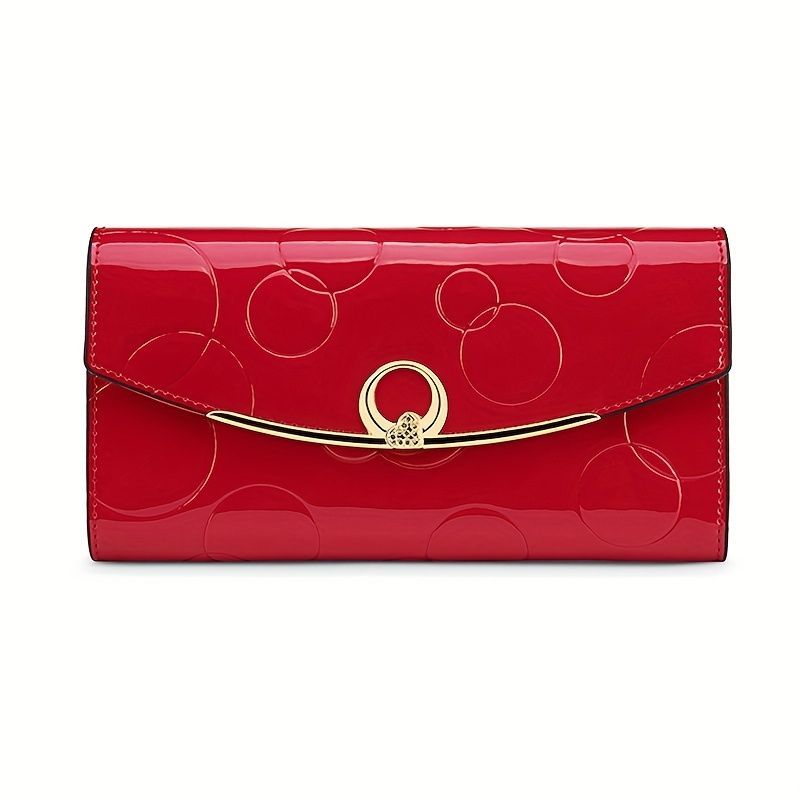 Women'S Genuine Leather Wallet Long Wallet Clutch Large Capacity Wallet view 4