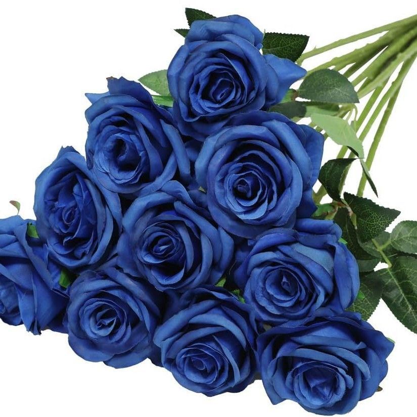 Artificial Silk Roses 25-Piece Bouquet Wedding Decorations Family Gathering view 5