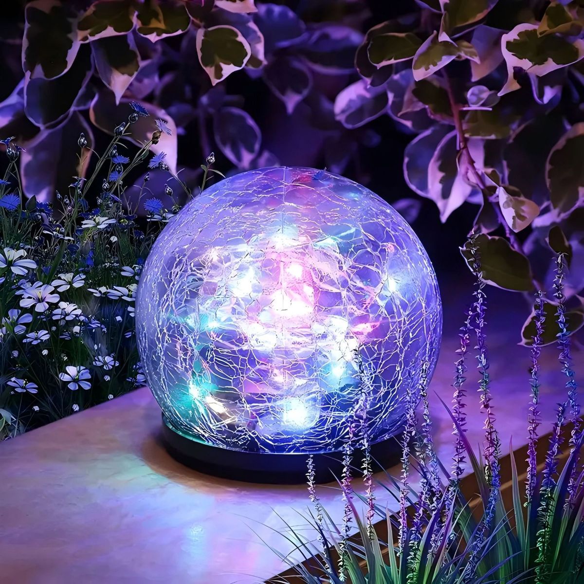Outdoor Globe Led Garden Lights Pathway Lighting Garden Illumination Lawn — image 1