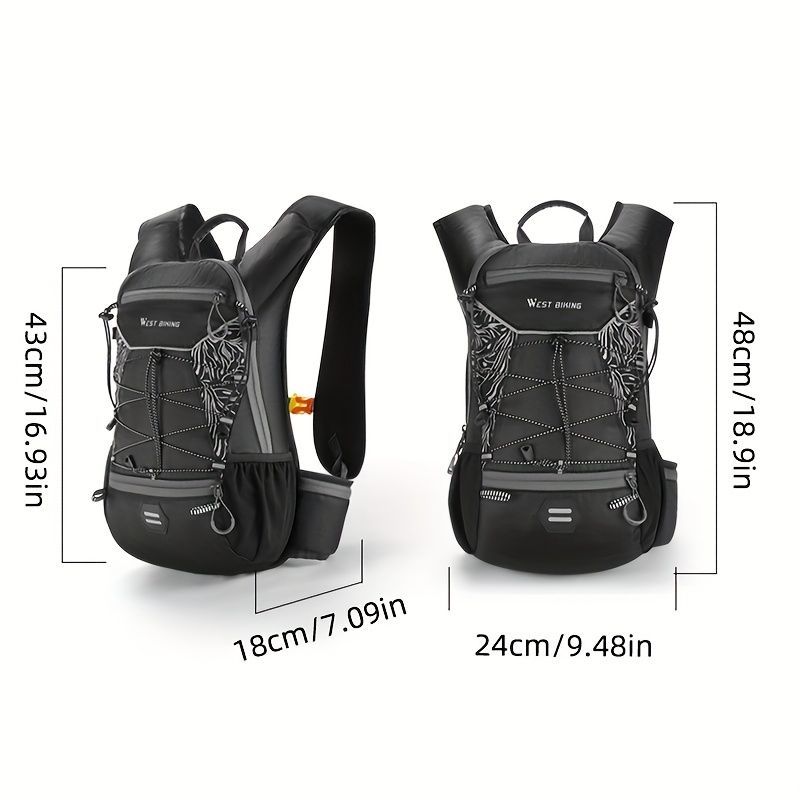 Cycling Backpack Biking Backpack West Biking High-Quality Backpack Organized view 2