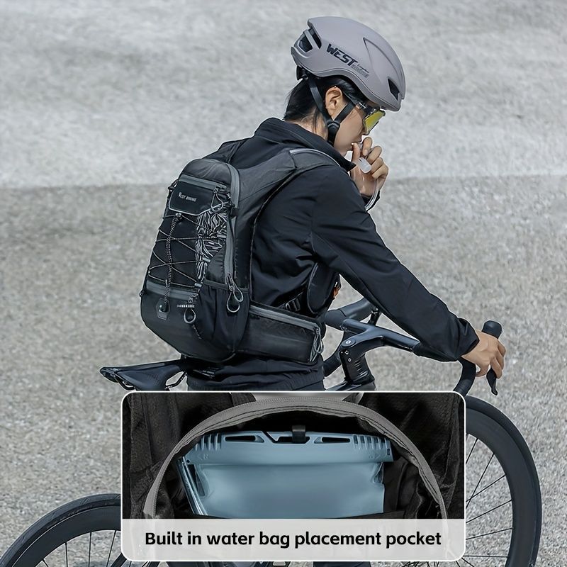 Cycling Backpack Biking Backpack West Biking High-Quality Backpack Organized view 13