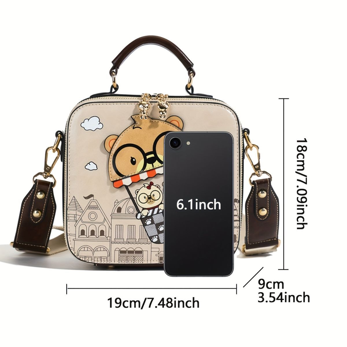 Cartoon Crossbody Bag Cute Handbag High-Quality Bag Australia Stylish view 12