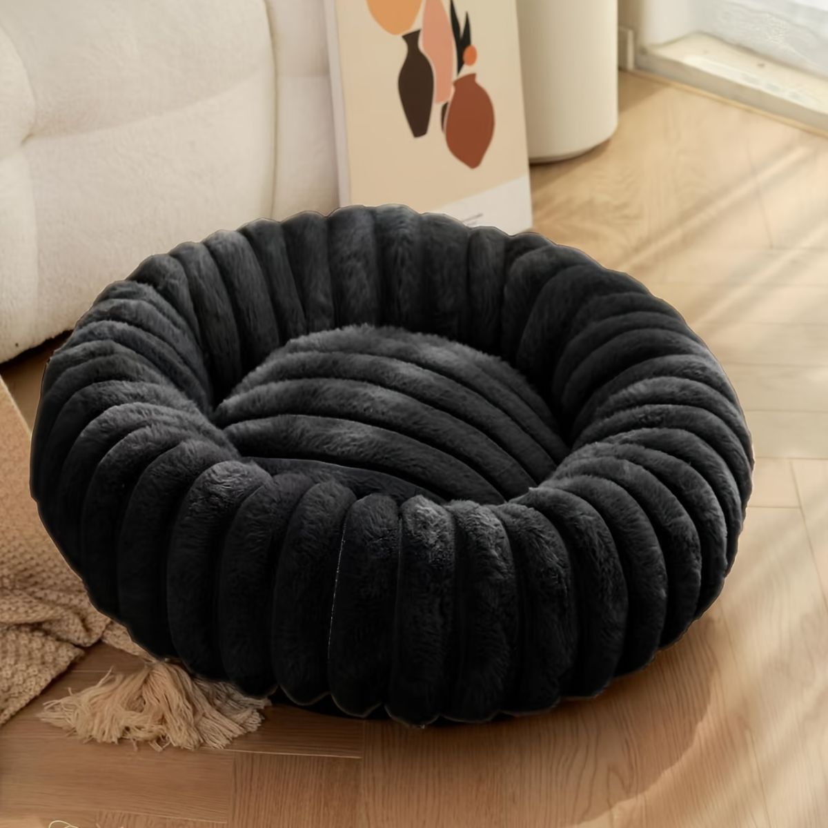 Pet Bed Dog Bed Cat Bed Small Dog Bed Medium Dog Bed Plush Pet Bed All-Season view 5