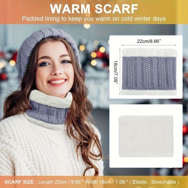 Women'S Winter Accessories 5-Piece Set Winter Beanie Earmuffs Touch-Screen view 8