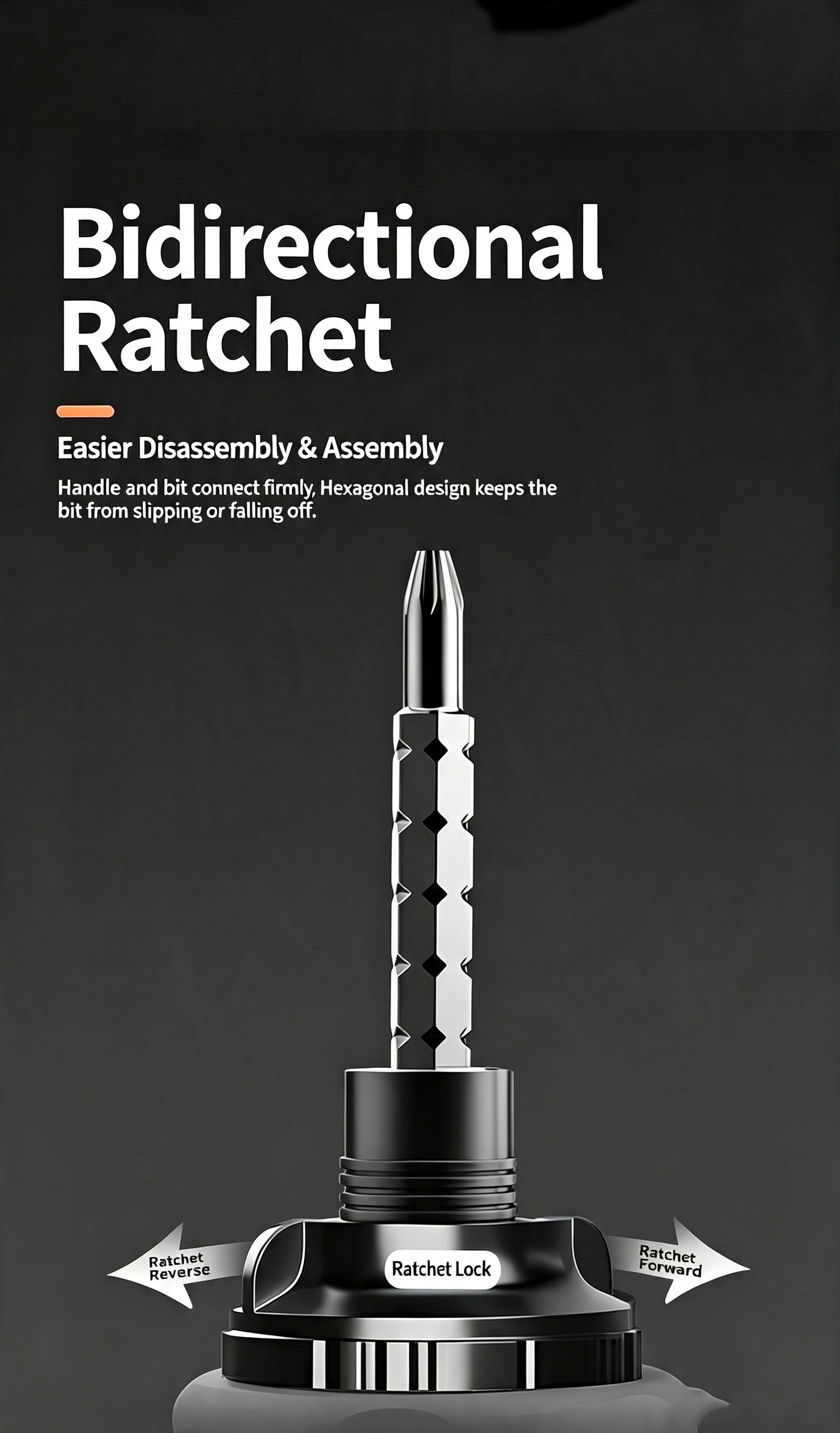 34 in one ratchet screwdriver set (boxed) view 5