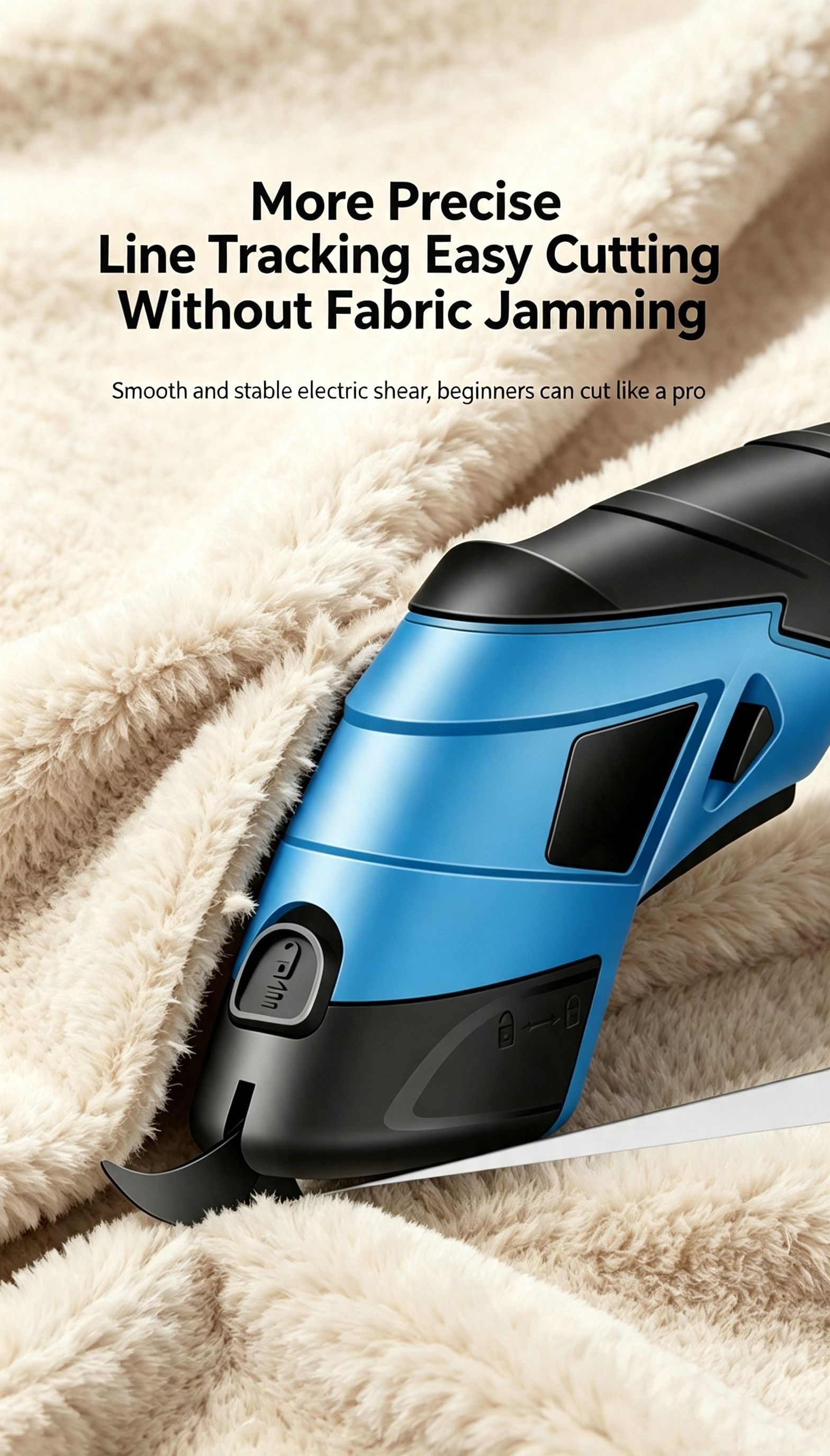 Small portable electric round knife for charging and cutting fabrics view 10