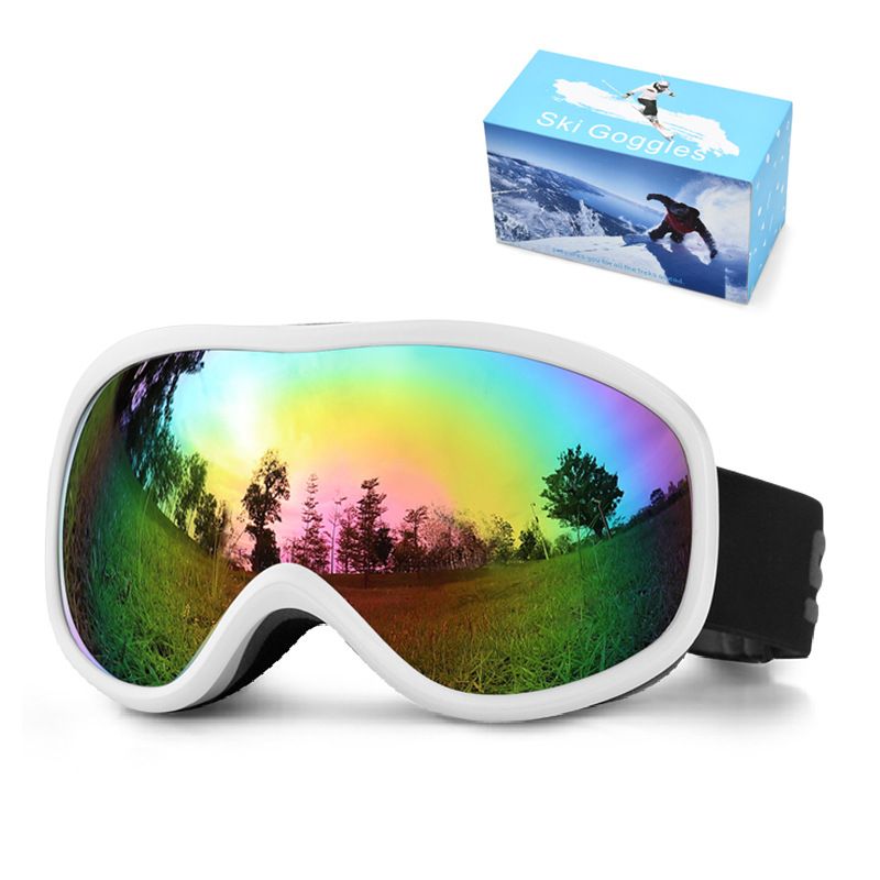 Winter Double-Layer Anti-Fog Spherical Ski Goggles — image 1