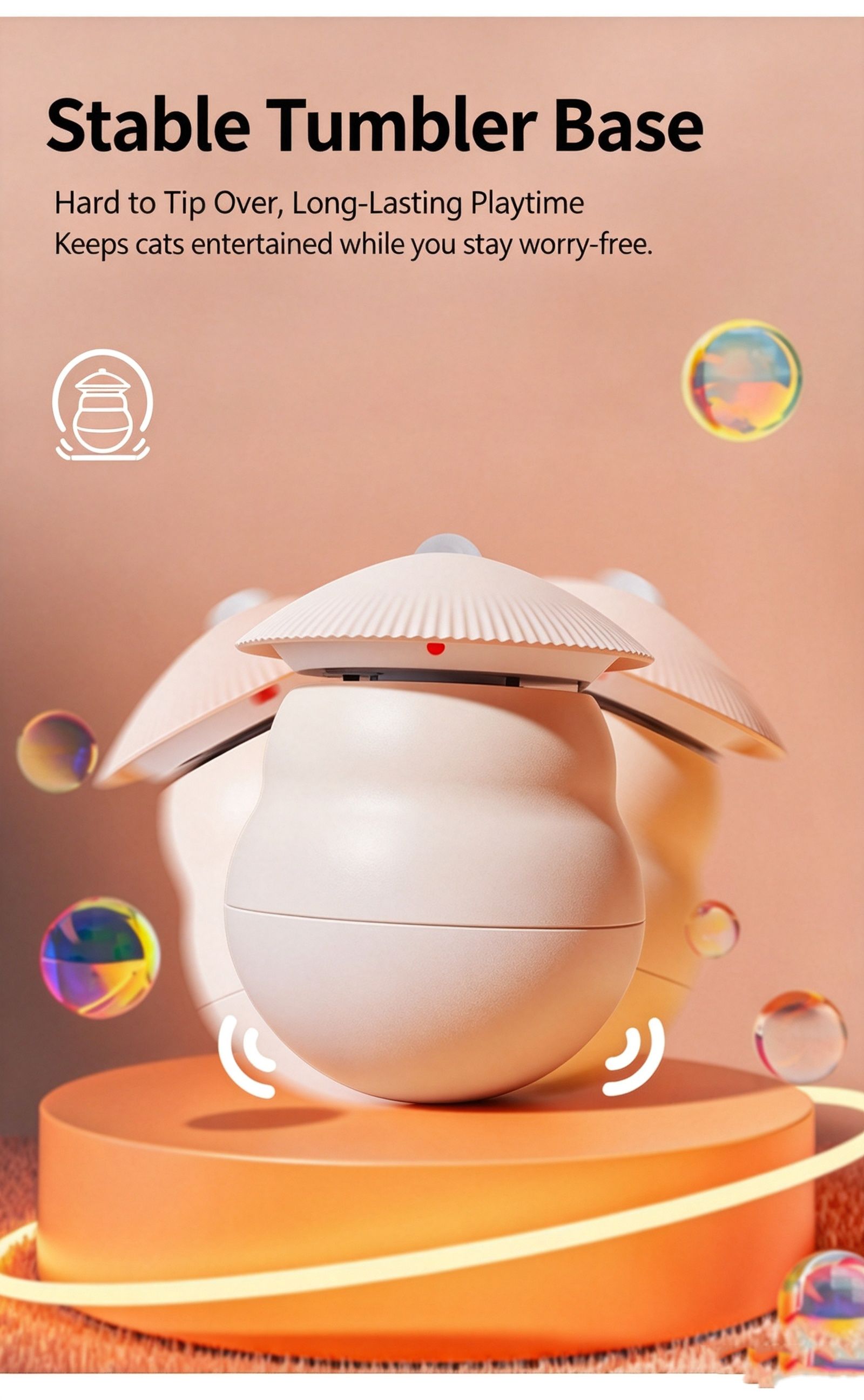Smart Laser Cat Toy Ball for Entertainment view 6