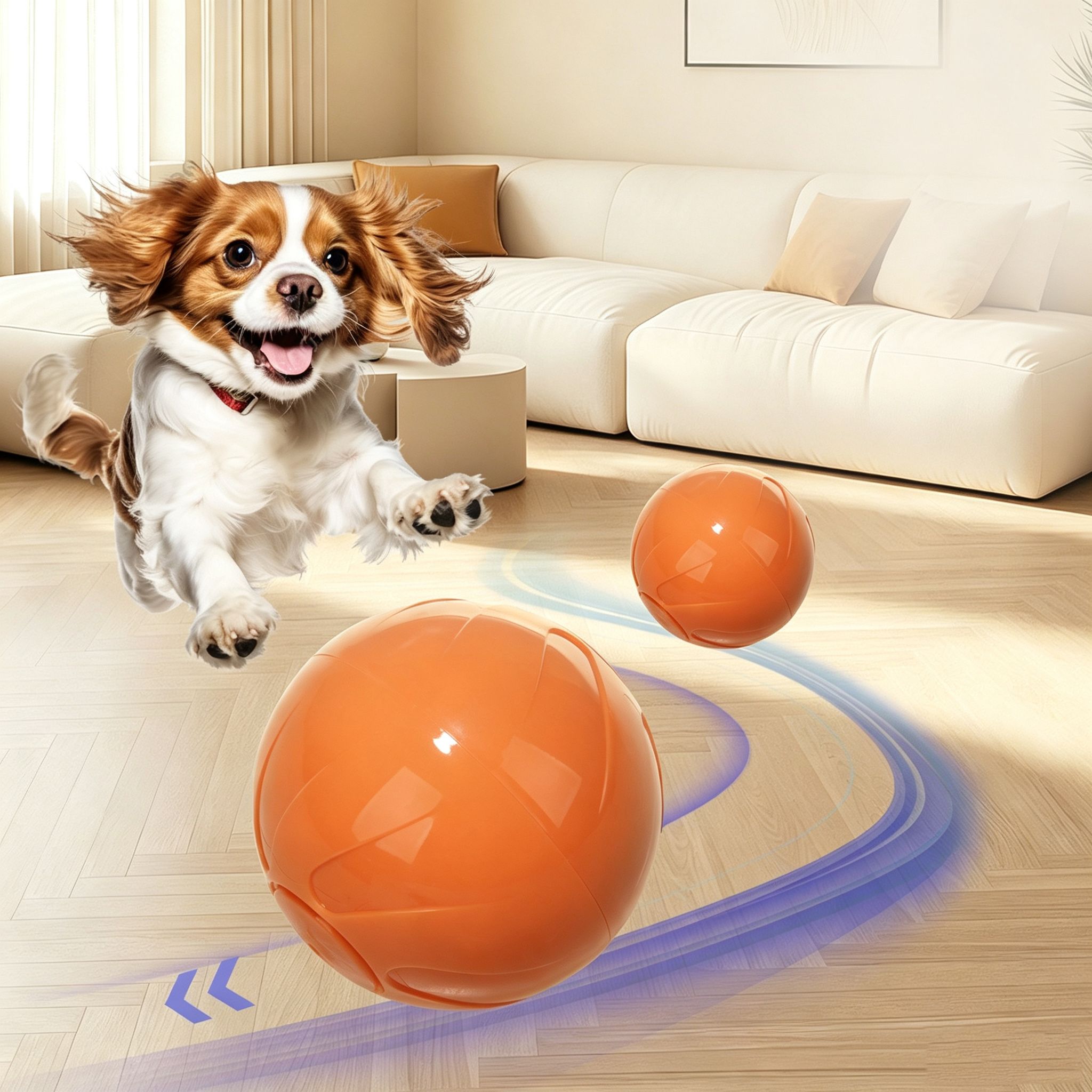 Pet dog remote control intelligent electric jumping ball — image 1