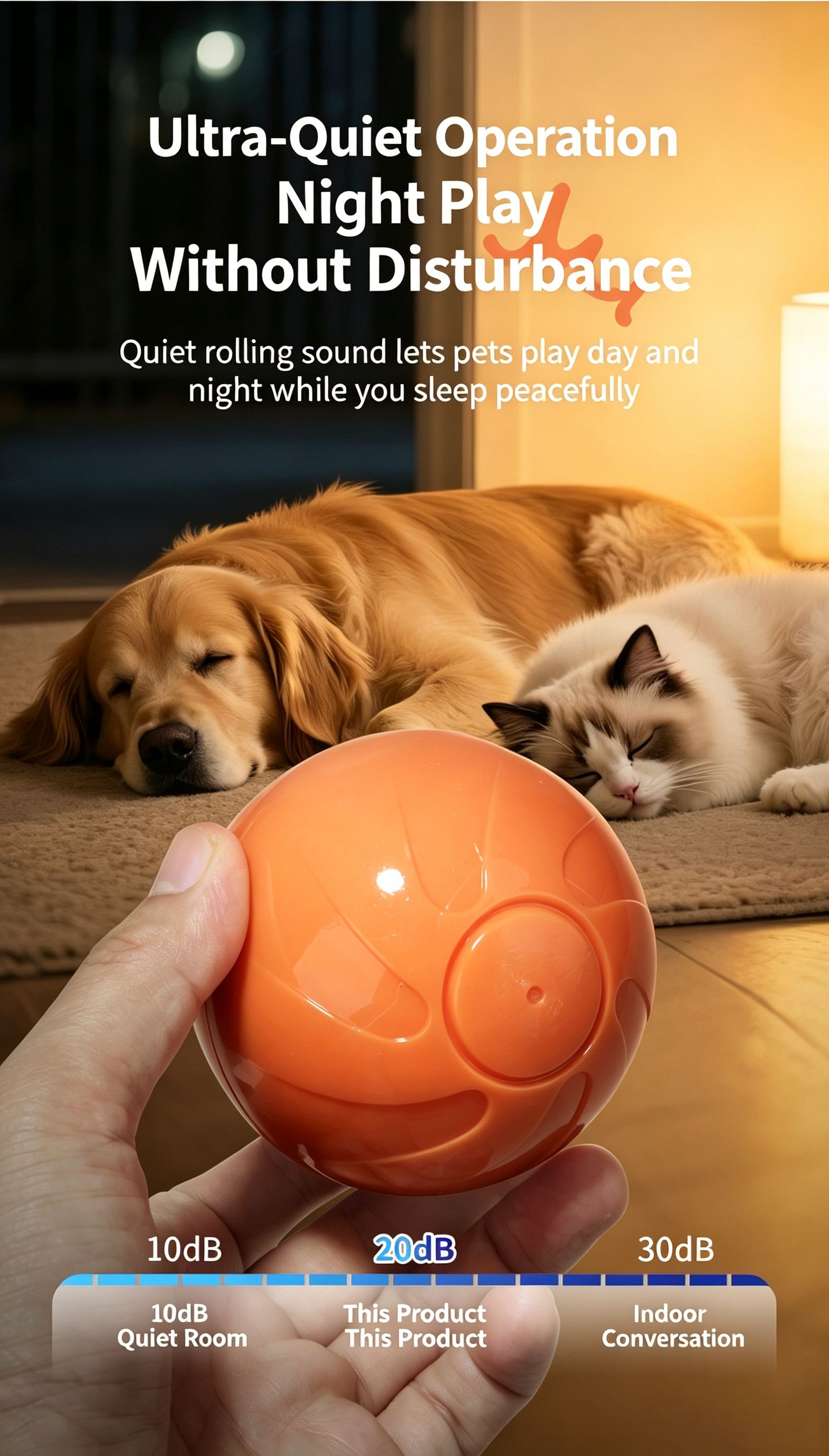 Pet dog remote control intelligent electric jumping ball view 6
