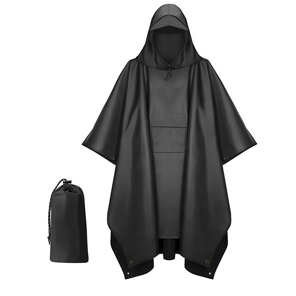 Adult Rain Poncho with Hood