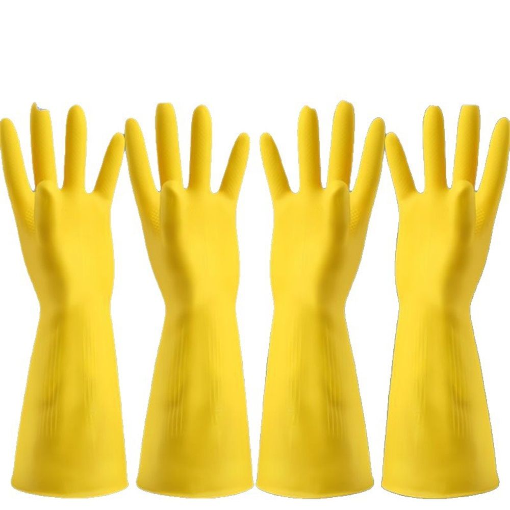 8 Pairs Dishwashing Rubber Gloves for Cleaning