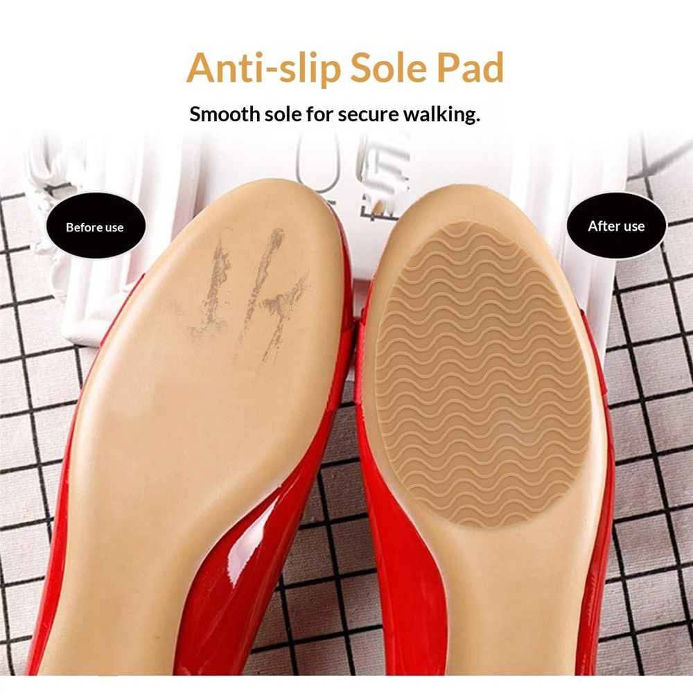 10 Pairs Non-Slip Shoe Pads Sole Protectors Adhesive view 2