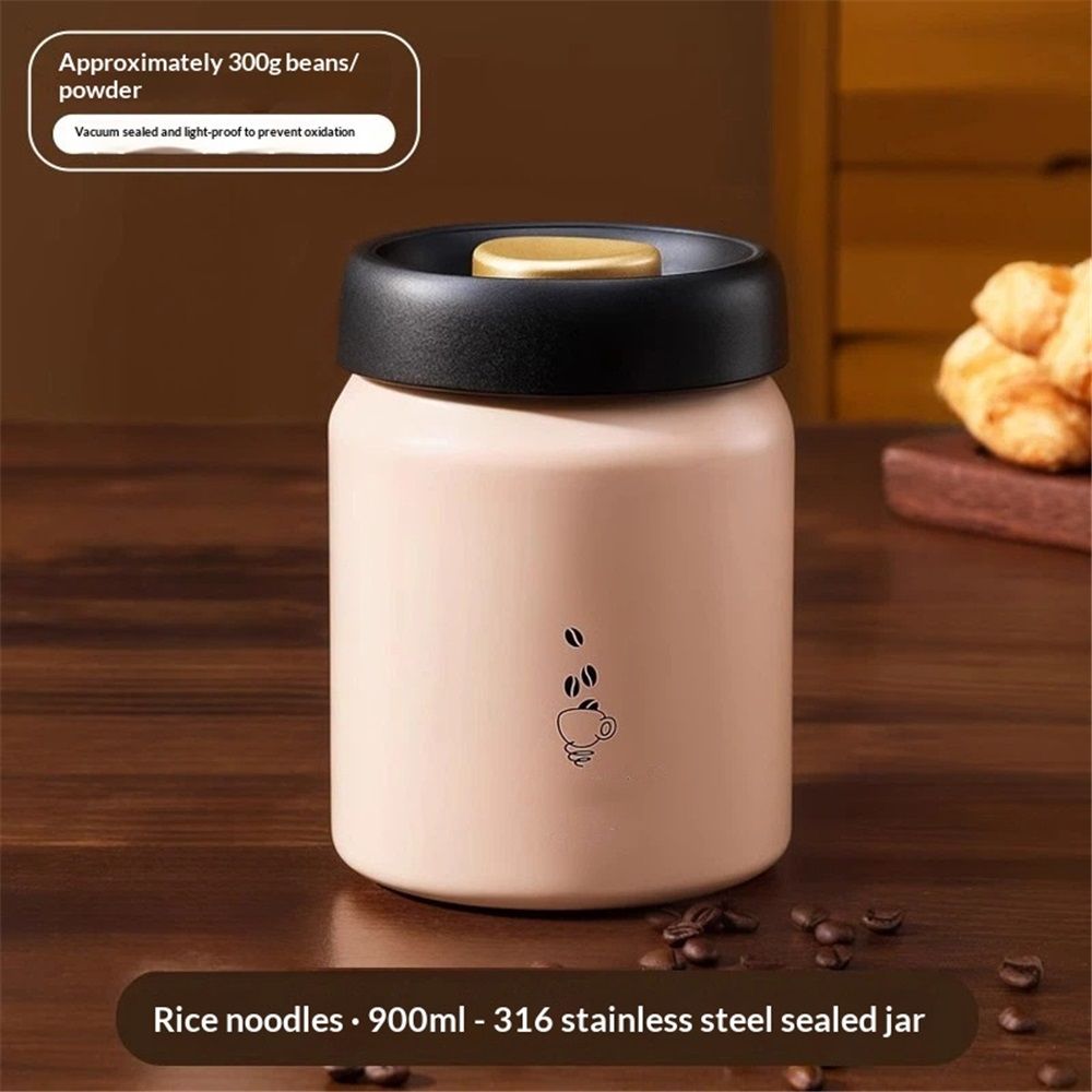 Vacuum Sealed Coffee Canister view 2