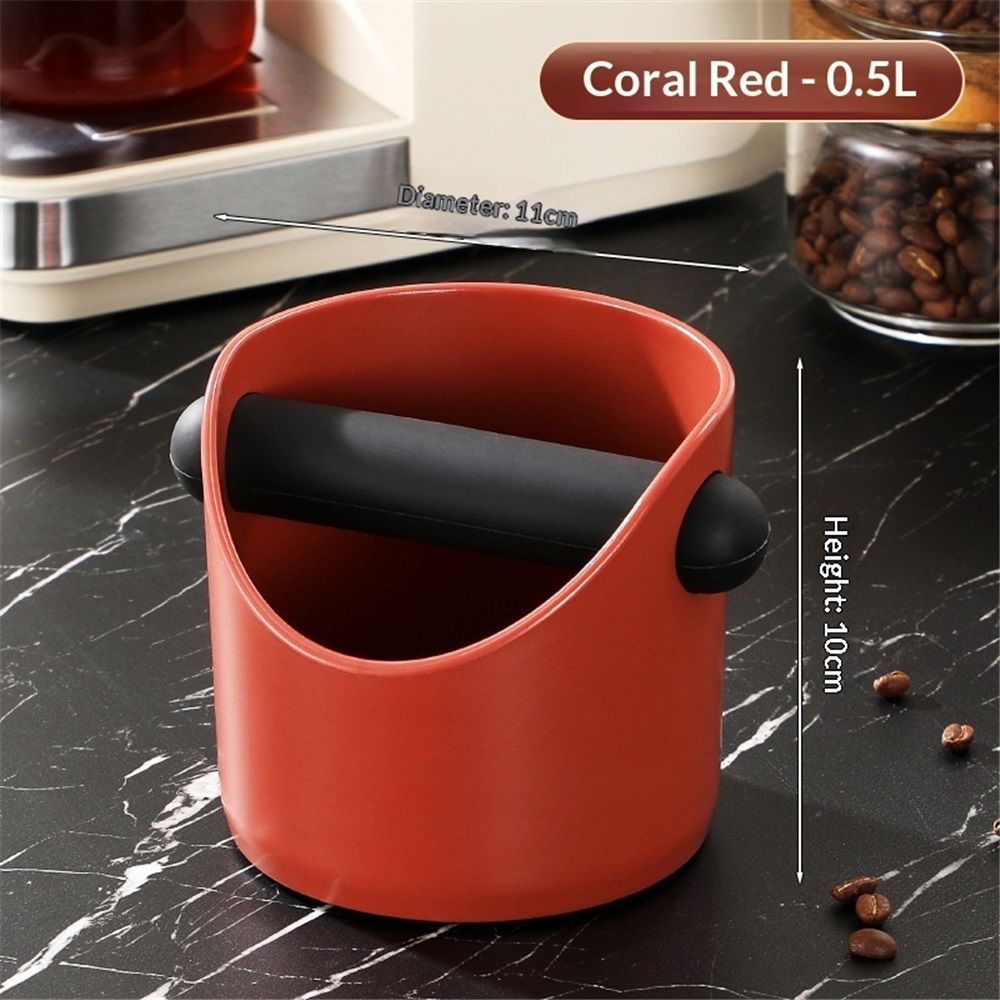 Mini Coffee Knock Box - Espresso Accessories for Coffee Grounds Container view 3