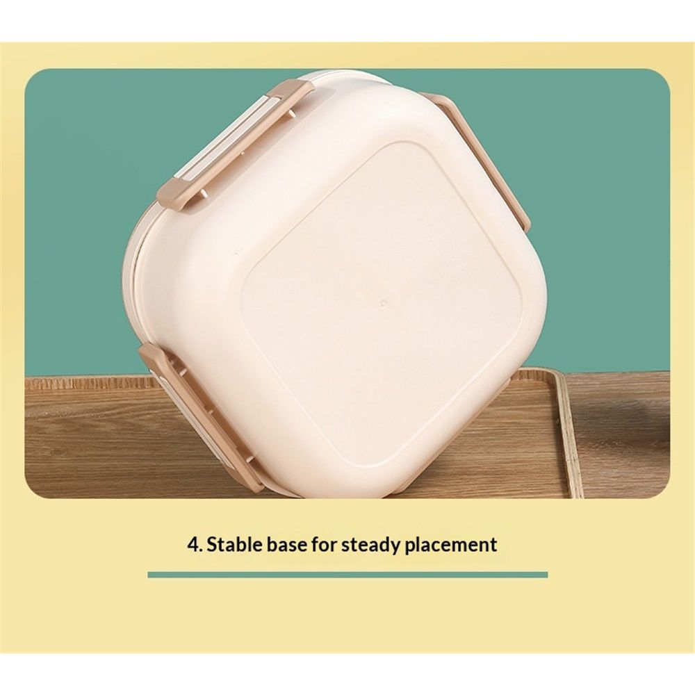 Bento Box, 1300ml Leakproof Lunch Box, Easy To Open And Close, Food Storage view 5