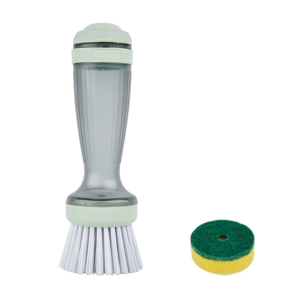 2 pack Dish Brush with Soap Dispenser for Dishes — image 1