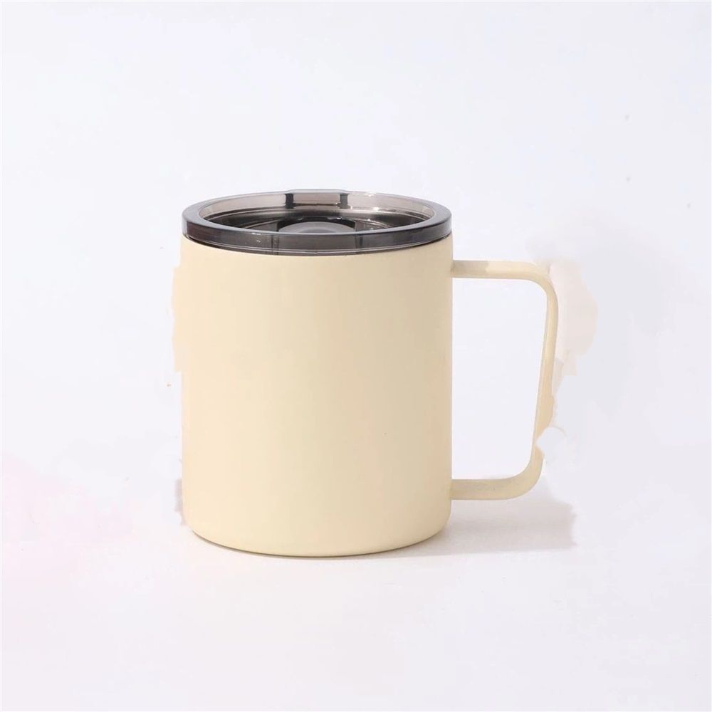 12oz Insulated Coffee Mug with Lid – Includes Lids